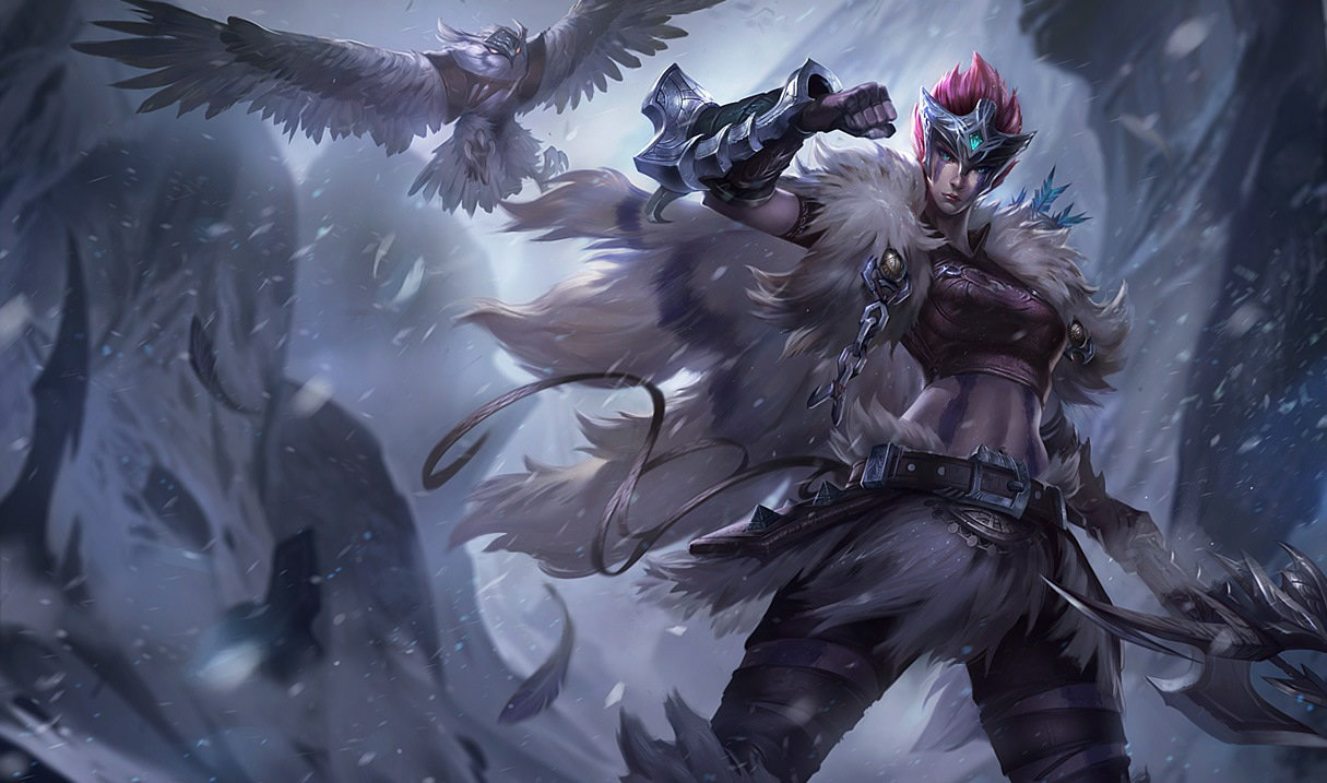 Woad Scout Quinn splash art
