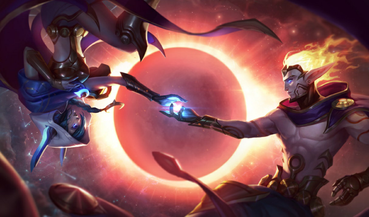 Cosmic Dawn Rakan splash art