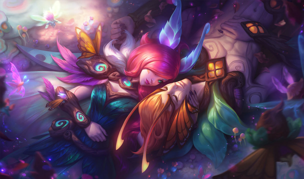 Elderwood Rakan splash art