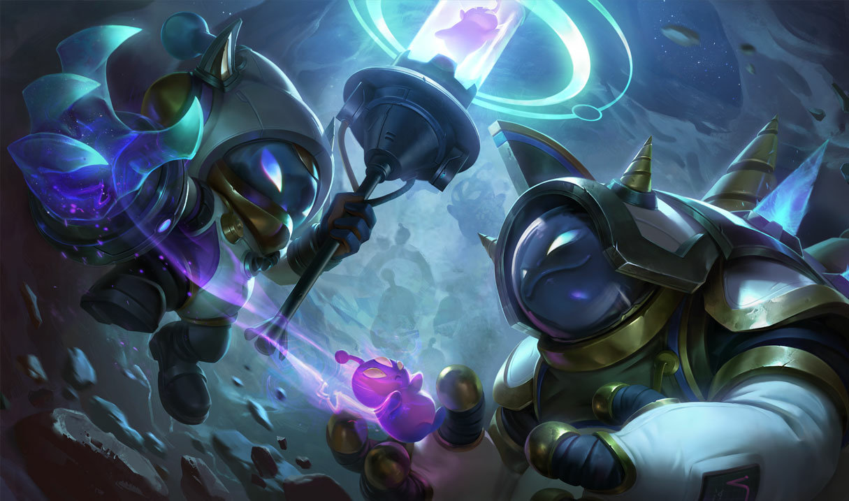 Astronaut Rammus splash art