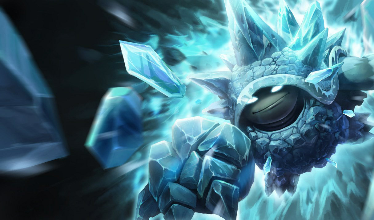 Freljord Rammus splash art