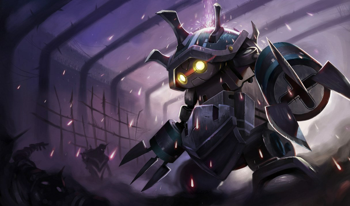 Full Metal Rammus splash art