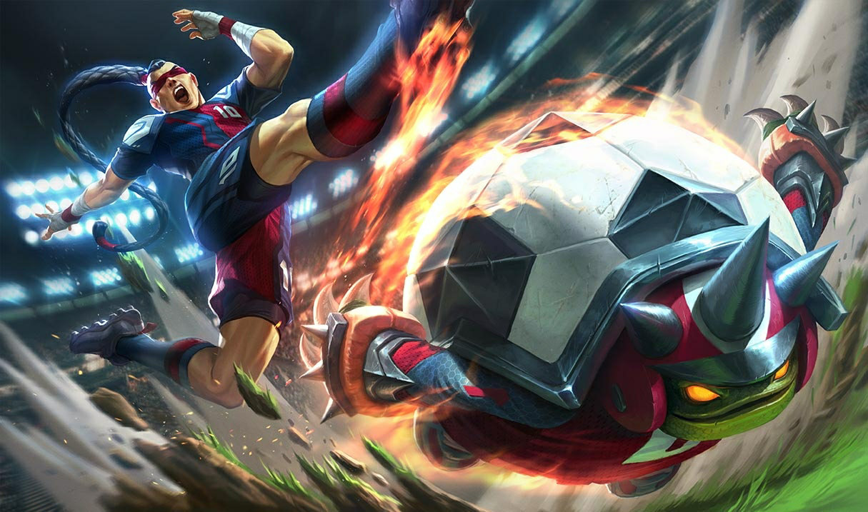 Sweeper Rammus splash art