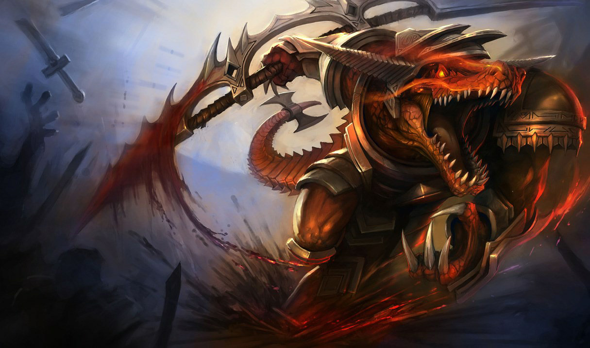 Bloodfury Renekton splash art