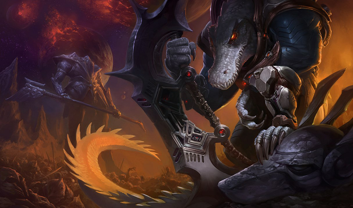 Galactic Renekton splash art