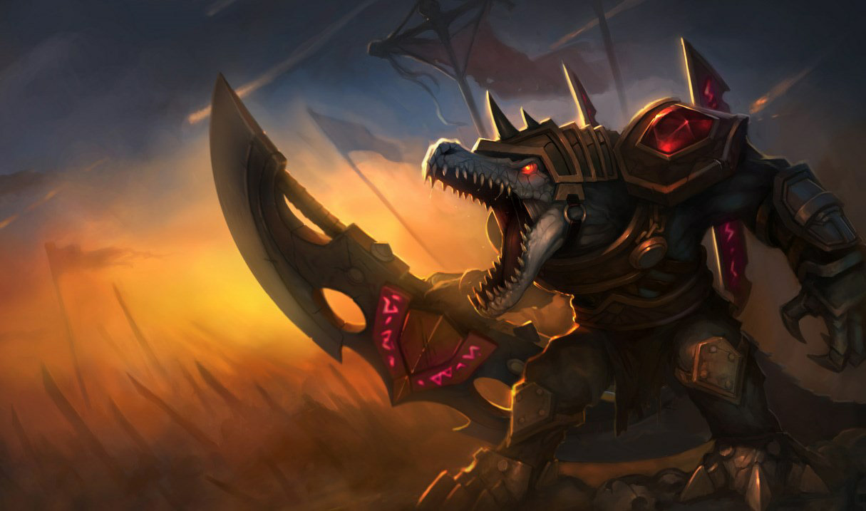 Rune Wars Renekton splash art