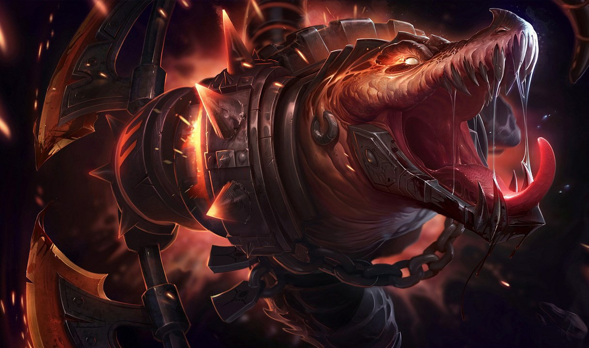 Scorched Earth Renekton splash art