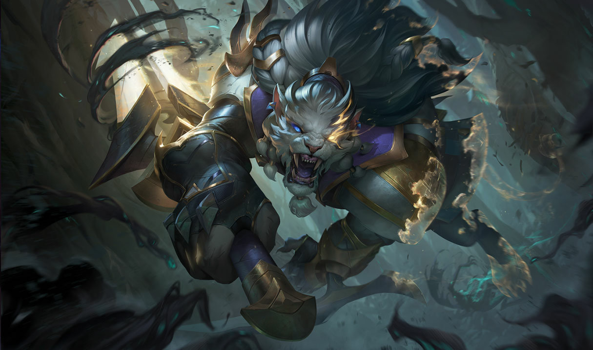 Sentinel Rengar splash art