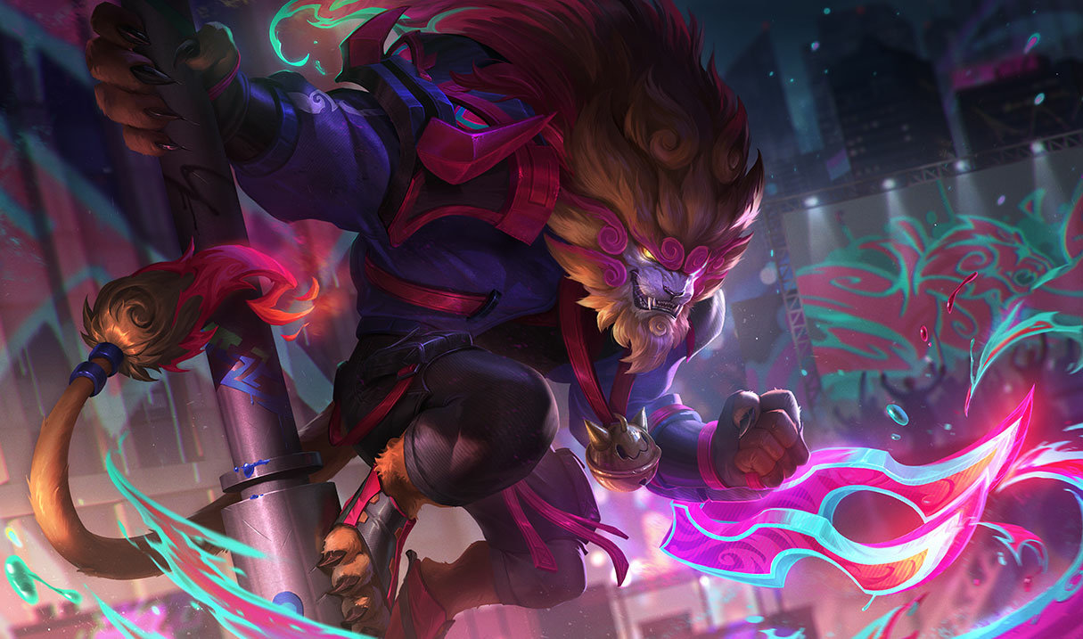 Street Demons Rengar splash art