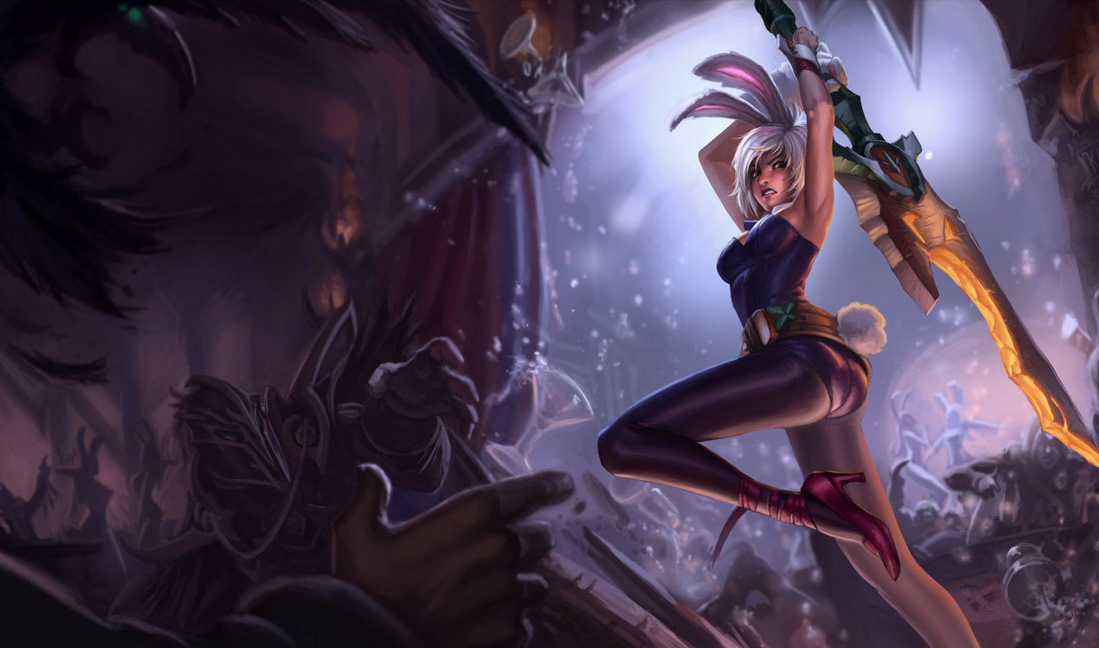 Battle Bunny Riven splash art
