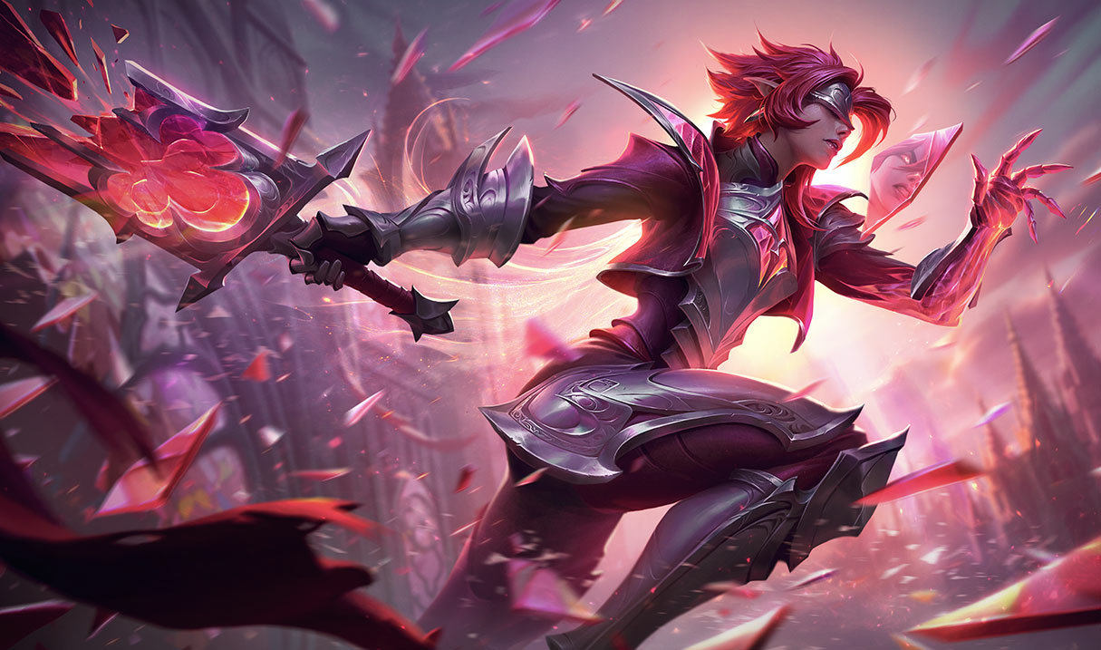 Broken Covenant Riven splash art