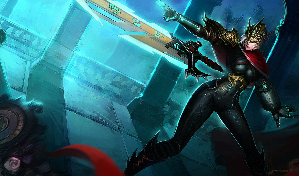 Crimson Elite Riven splash art