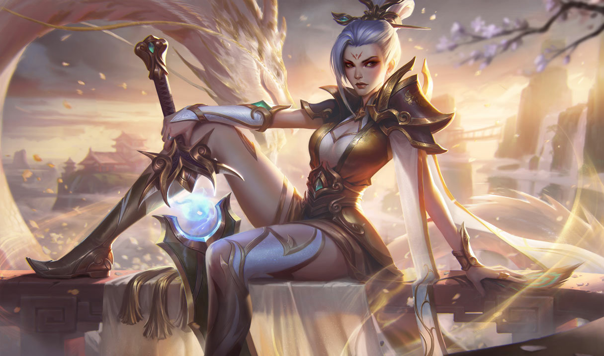 Prestige Valiant Sword Riven splash art