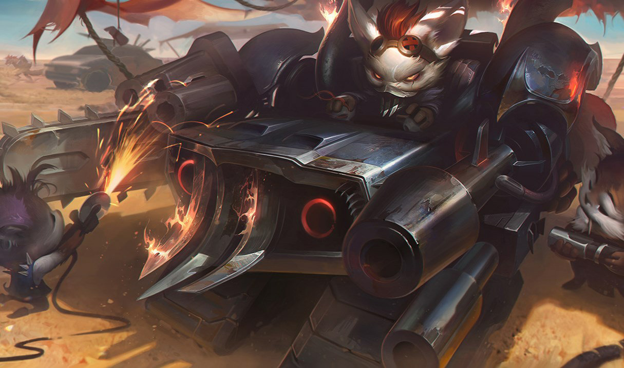 Badlands Baron Rumble splash art