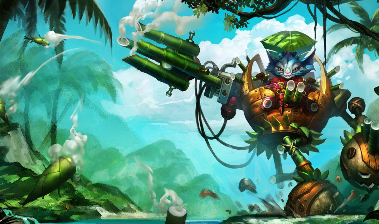 Rumble in the Jungle splash art