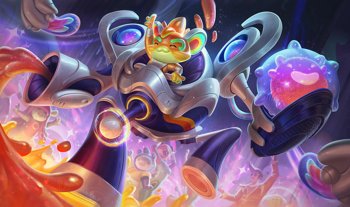 Space Groove Rumble splash art
