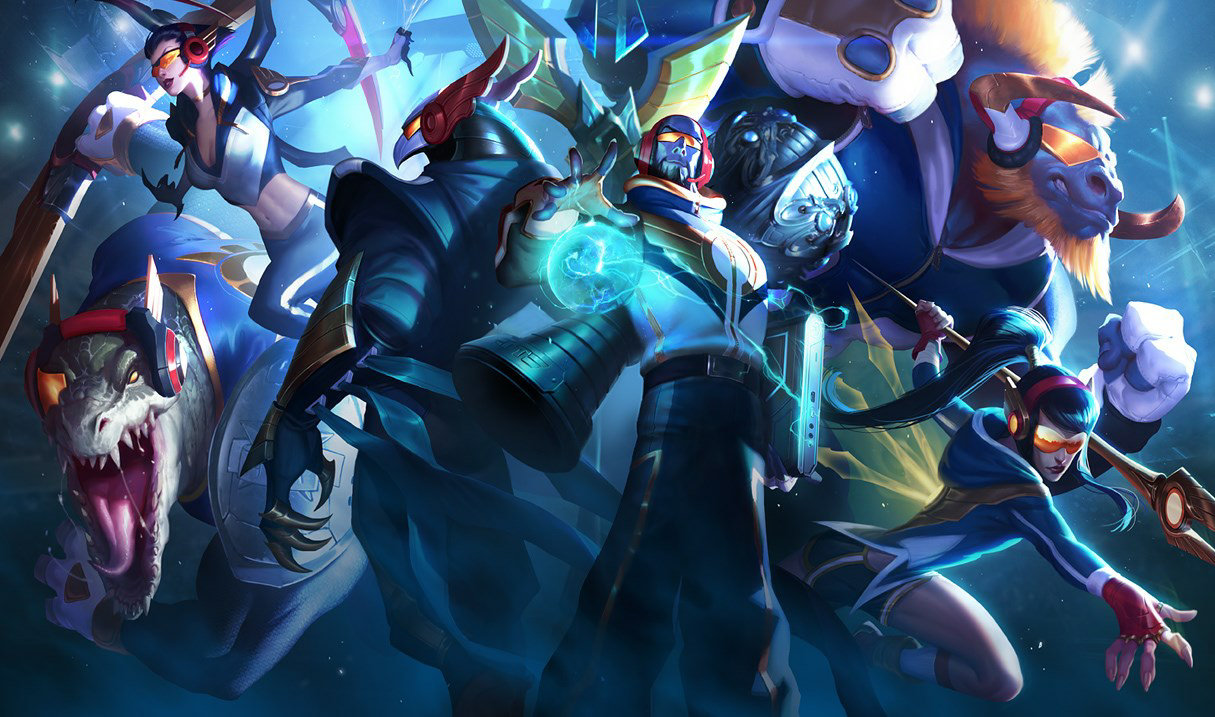 SKT T1 Ryze splash art