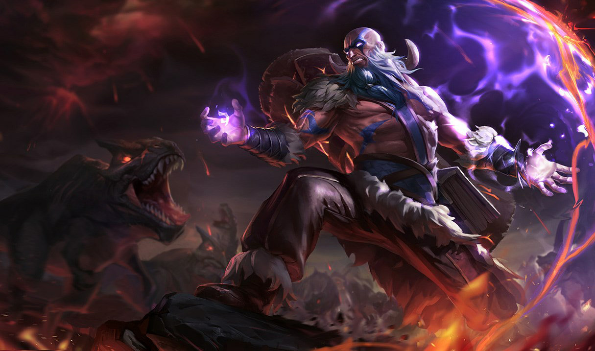 Tribal Ryze splash art