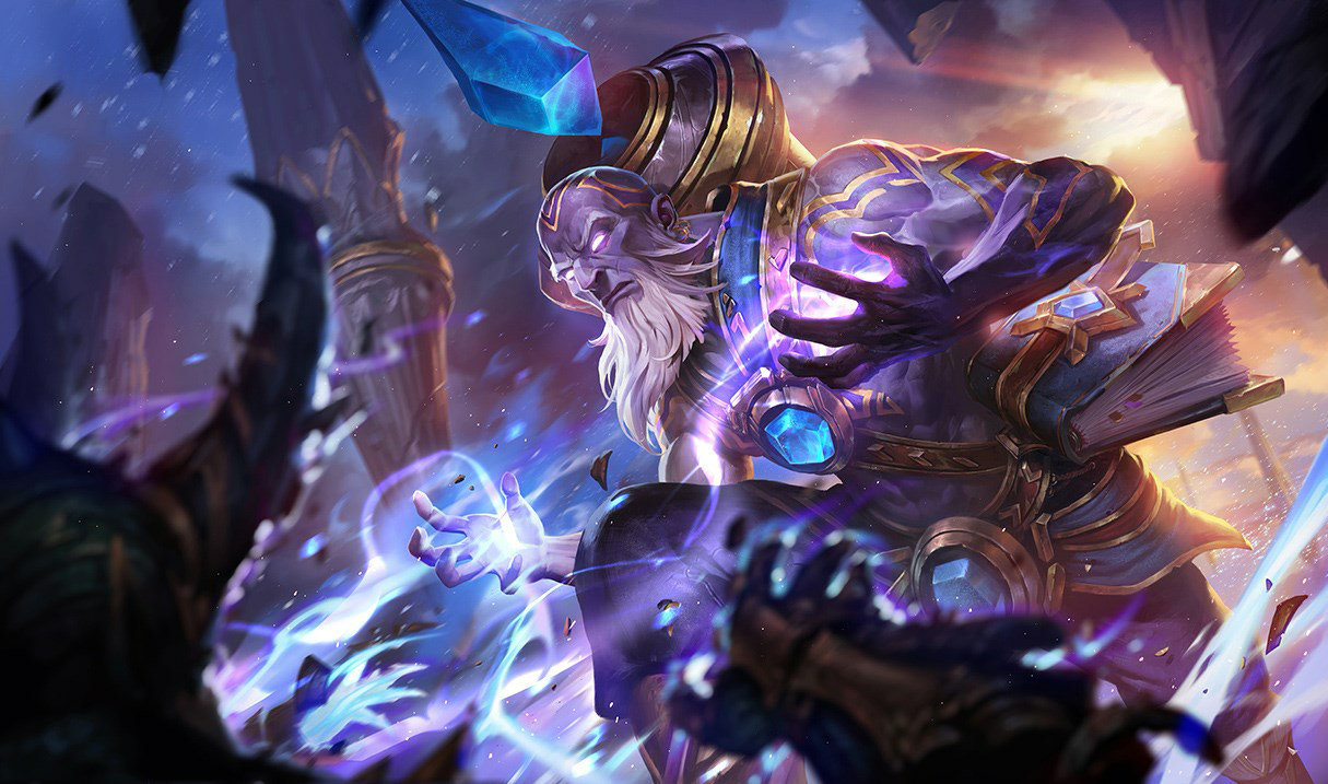 Triumphant Ryze splash art