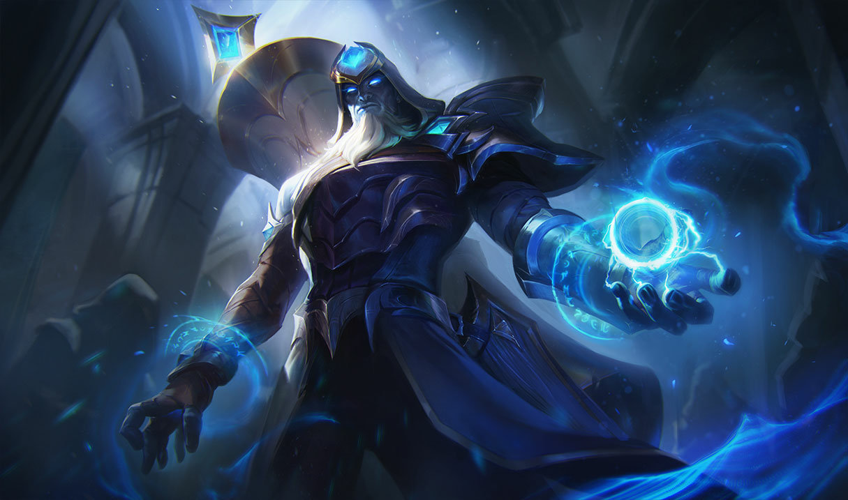 Worlds 2019 Ryze splash art