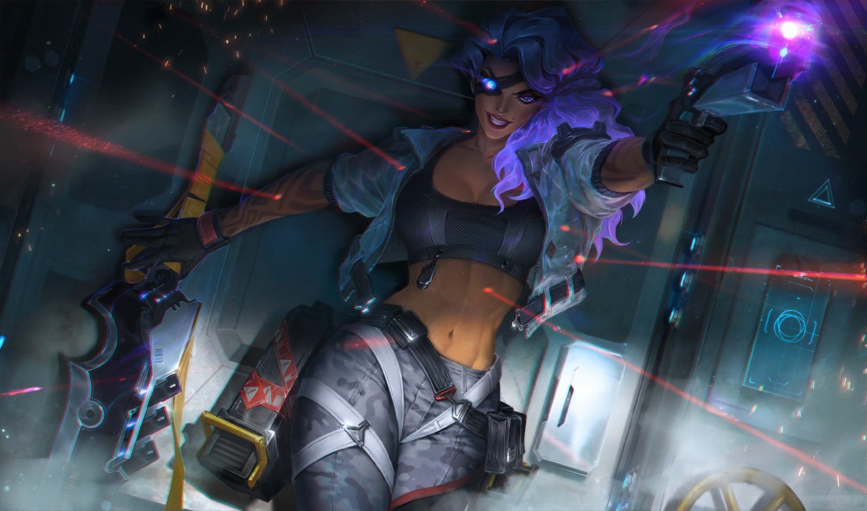 PsyOps Samira splash art