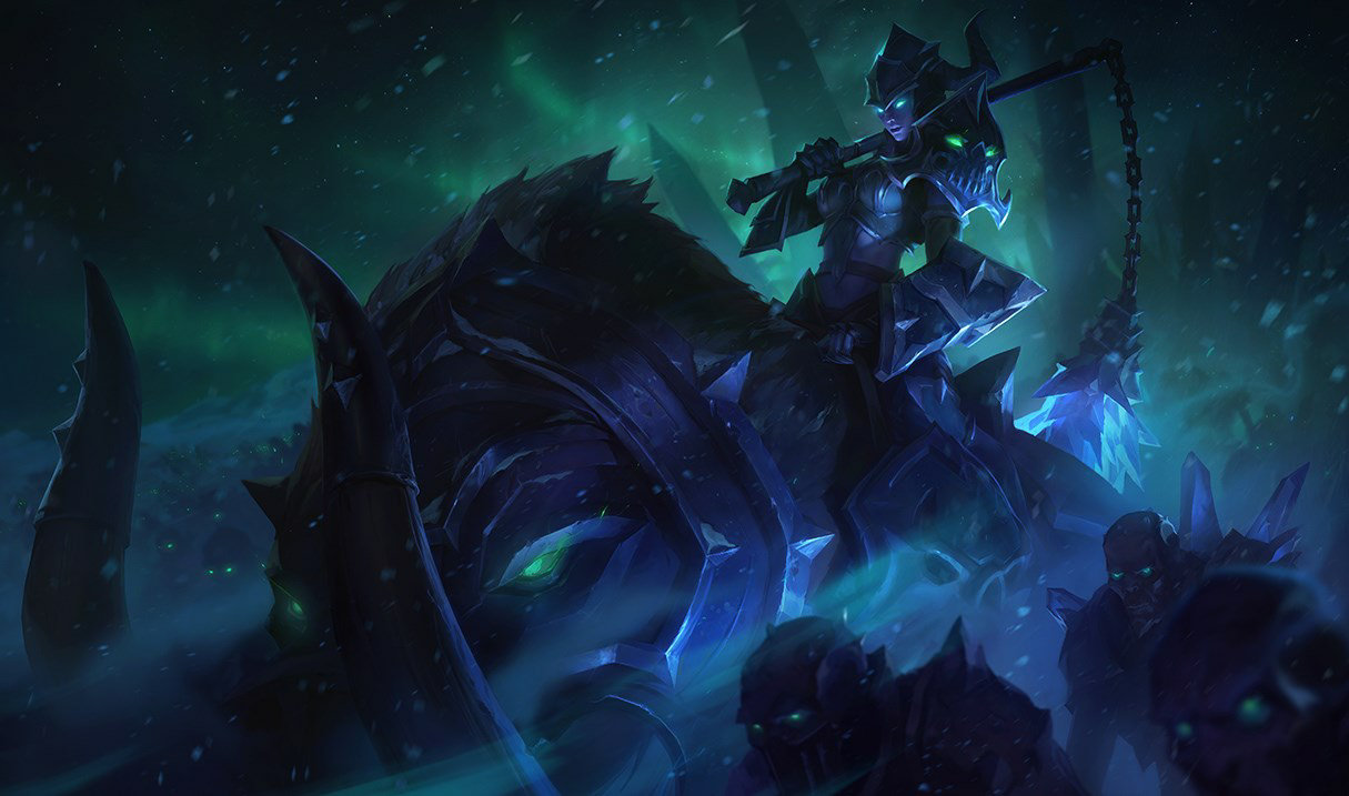 Darkrider Sejuani splash art