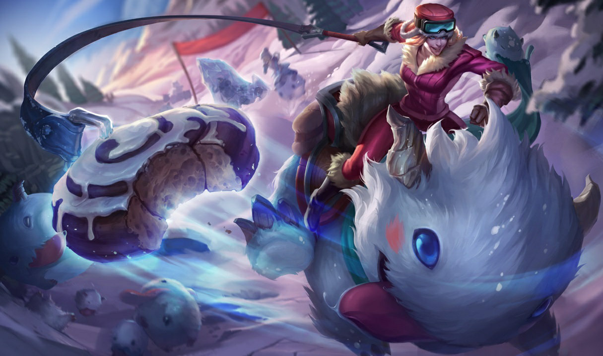 Poro Rider Sejuani splash art