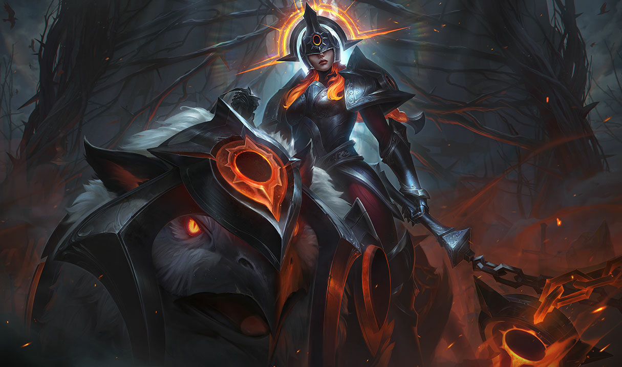 Solar Eclipse Sejuani splash art