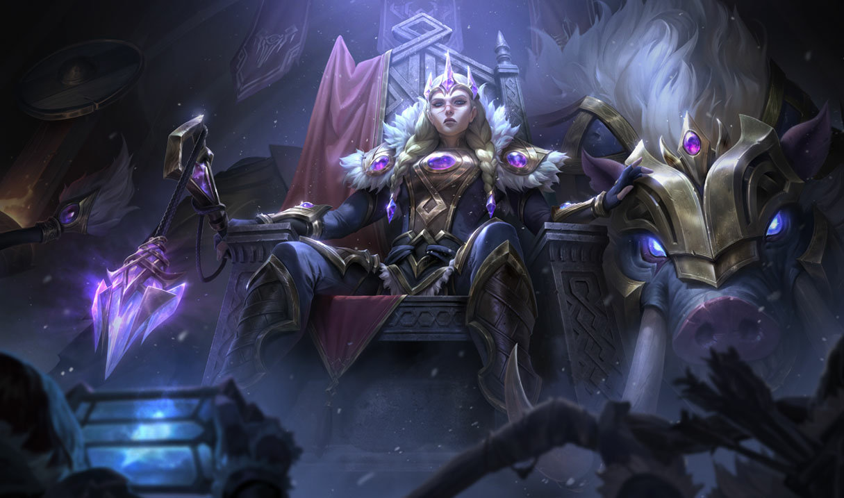 Victorious Sejuani splash art
