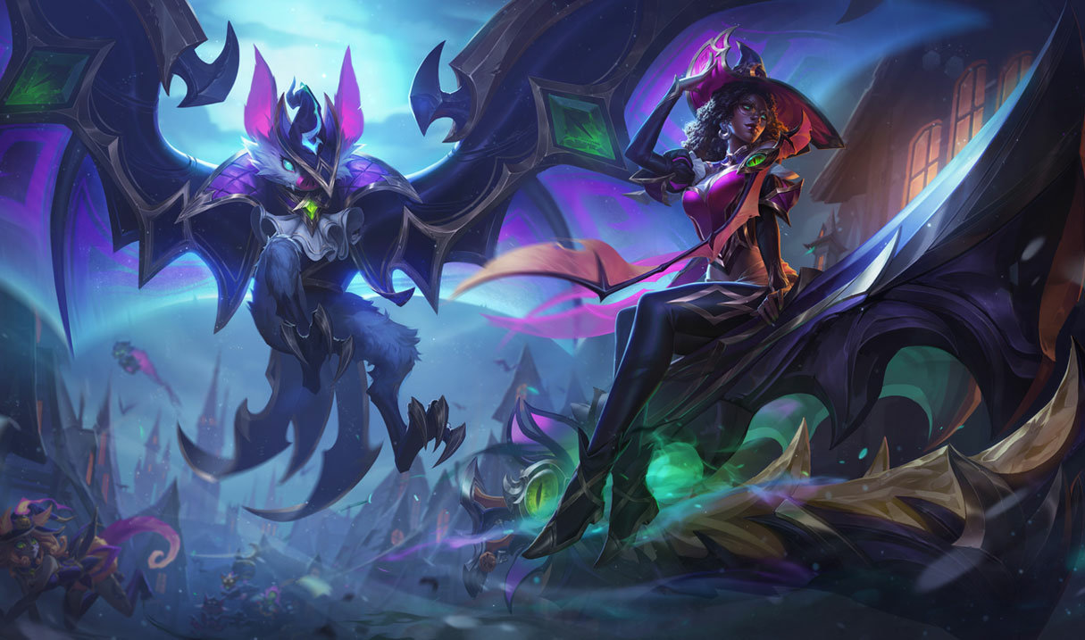 Bewitching Senna splash art