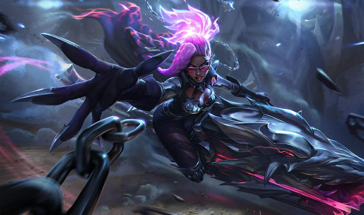 Warhound Senna splash art