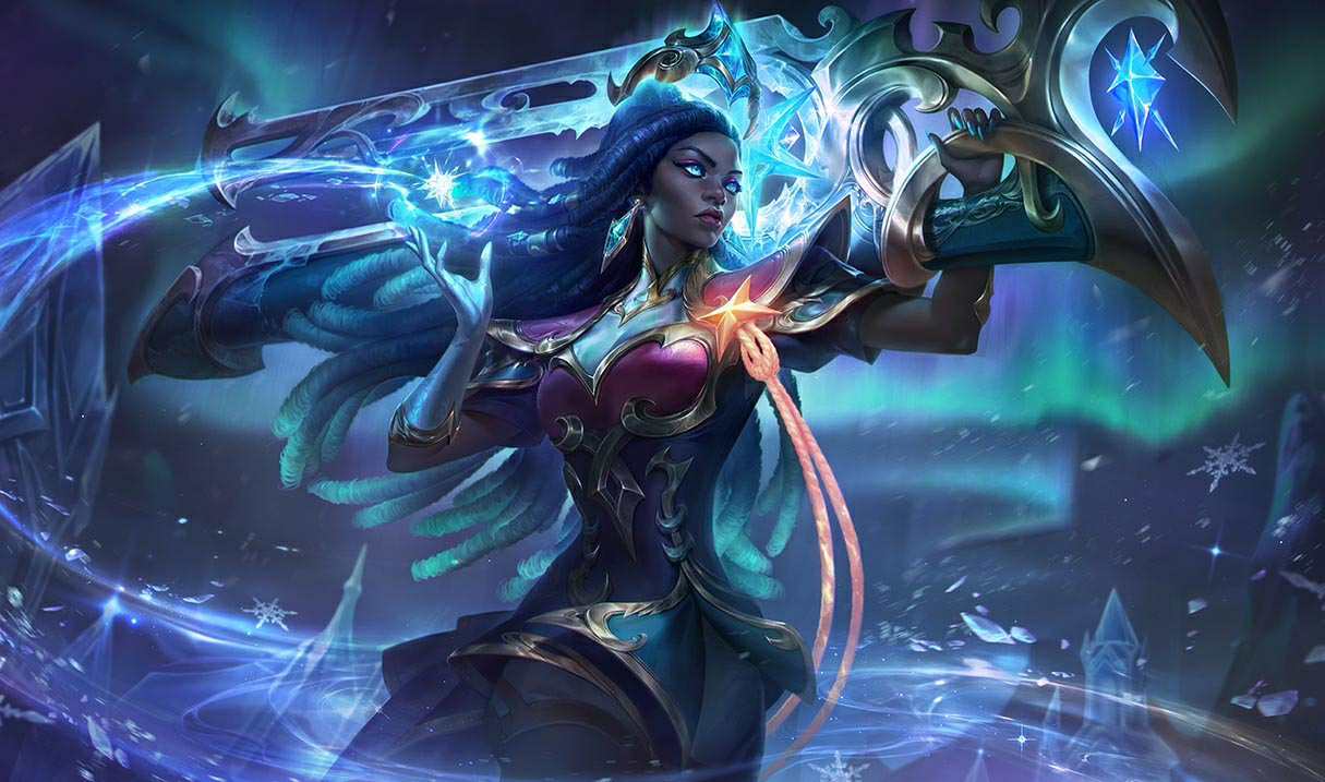 Winterblessed Senna splash art
