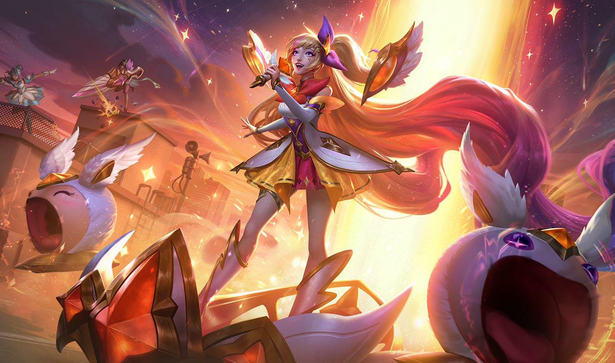 Star Guardian Seraphine splash art