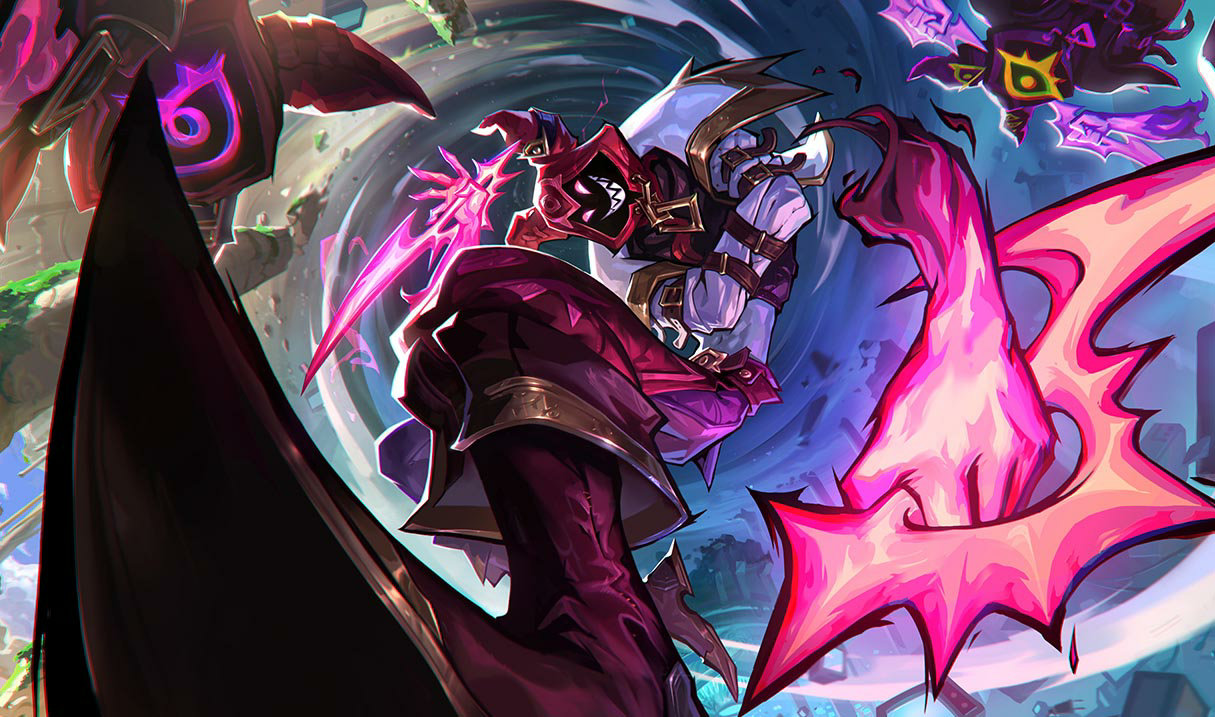 Soul Fighter Shaco splash art
