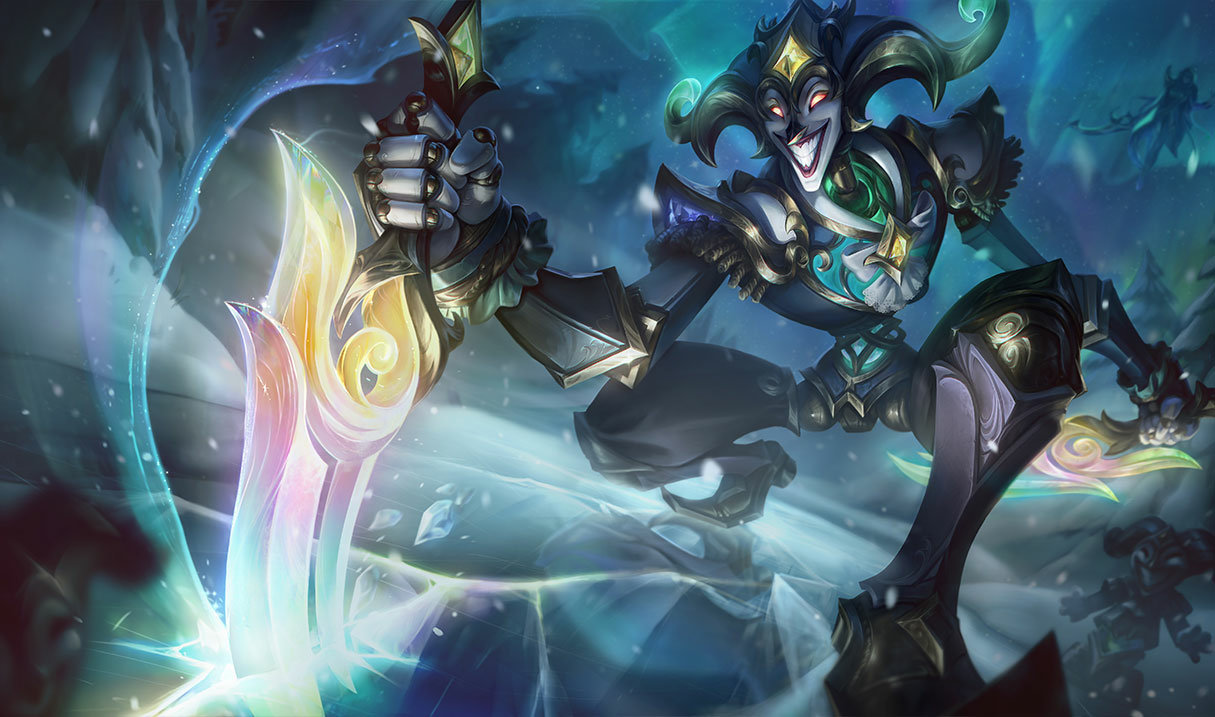 Winterblessed Shaco splash art