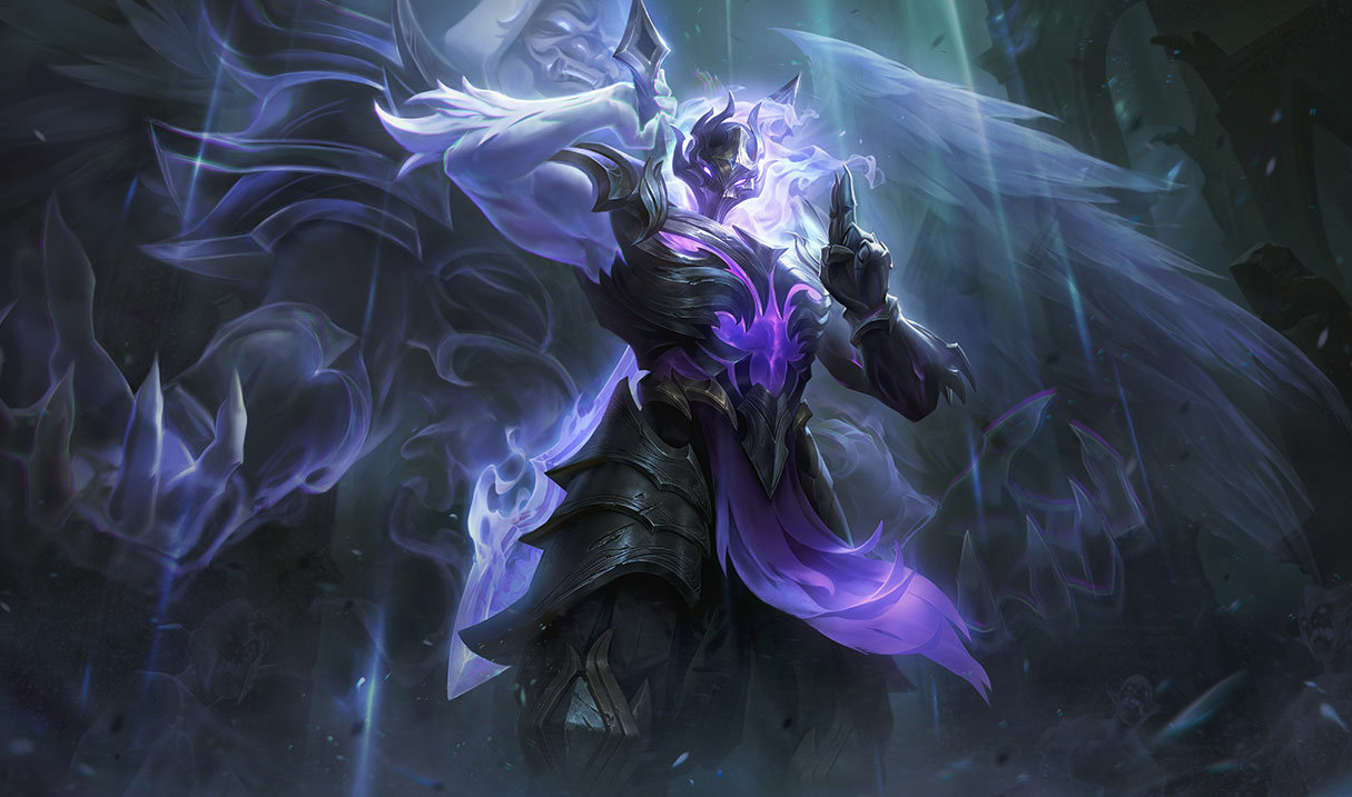 Ashen Guardian Shen splash art