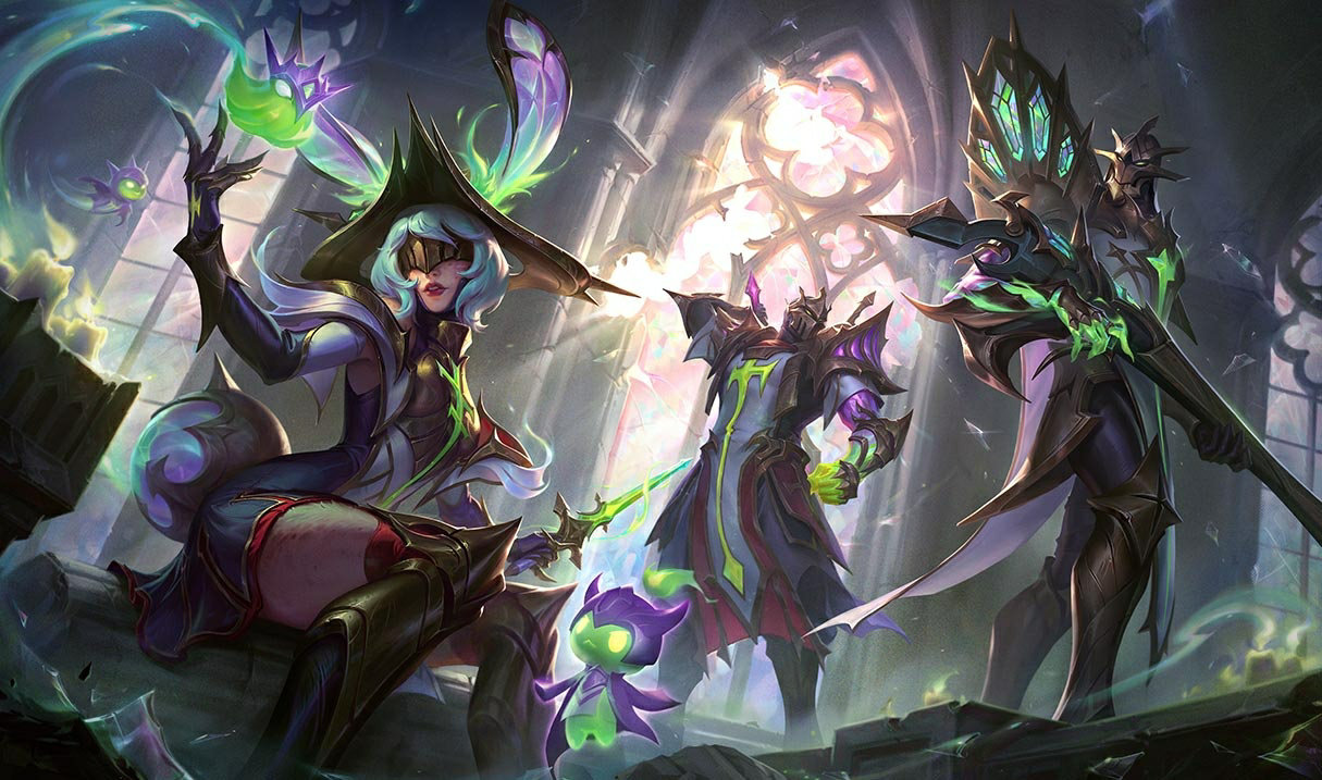 Broken Covenant Shen splash art