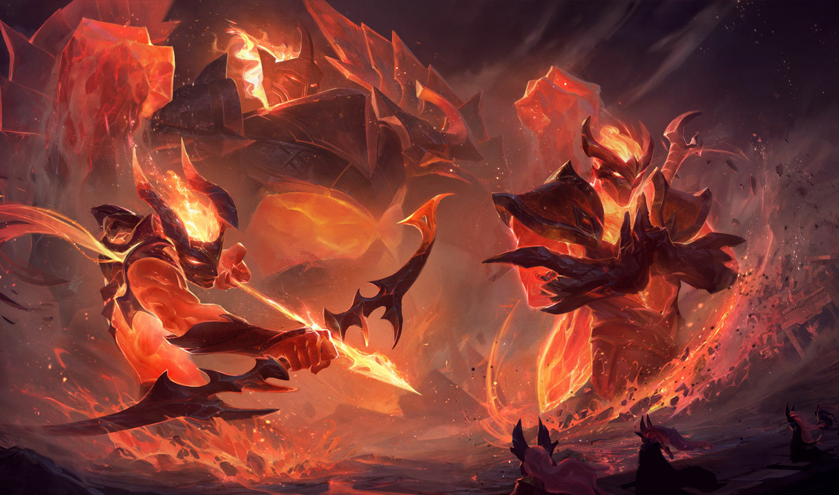 Infernal Shen splash art