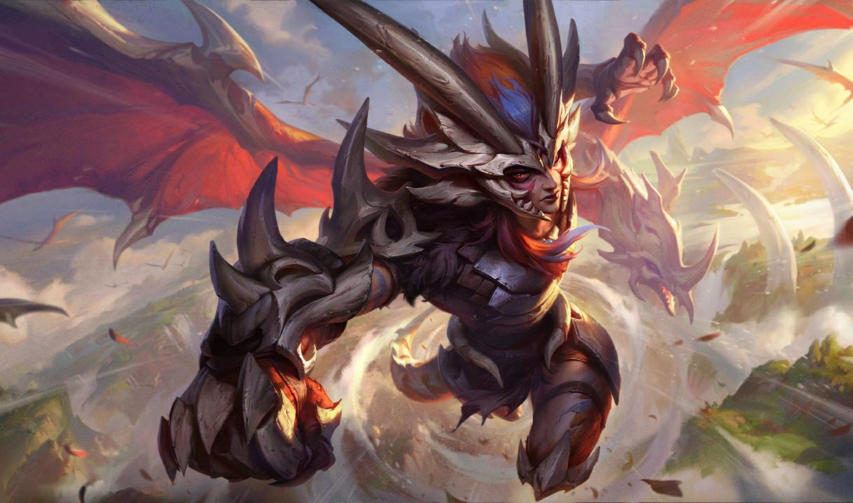 Boneclaw Shyvana splash art
