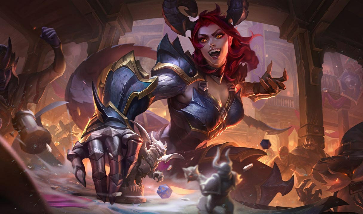 Shyvana Ironscale splash art