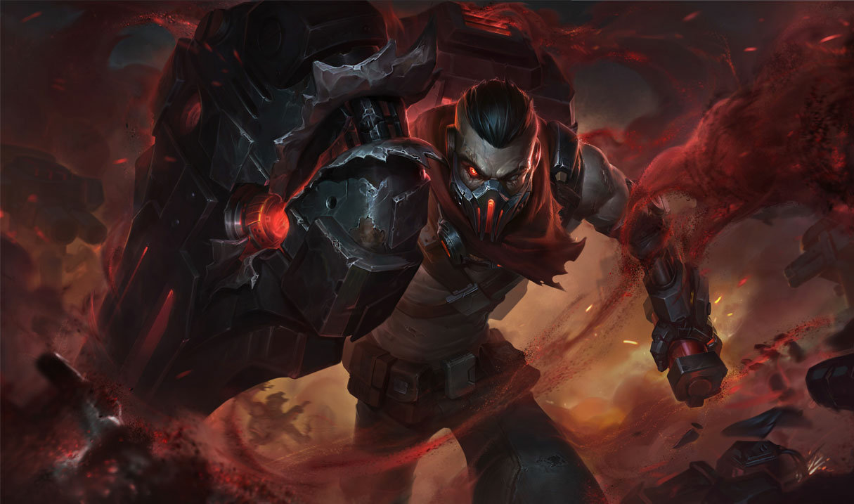 Resistance Singed splash art