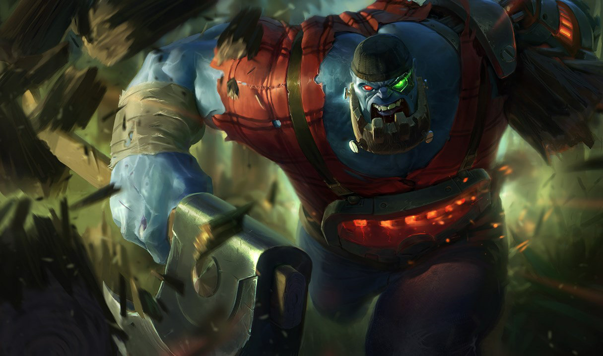 Lumberjack Sion splash art