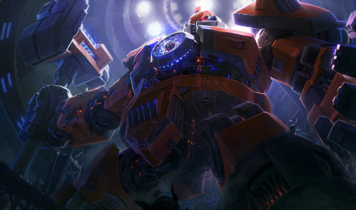 Mecha Zero Sion splash art