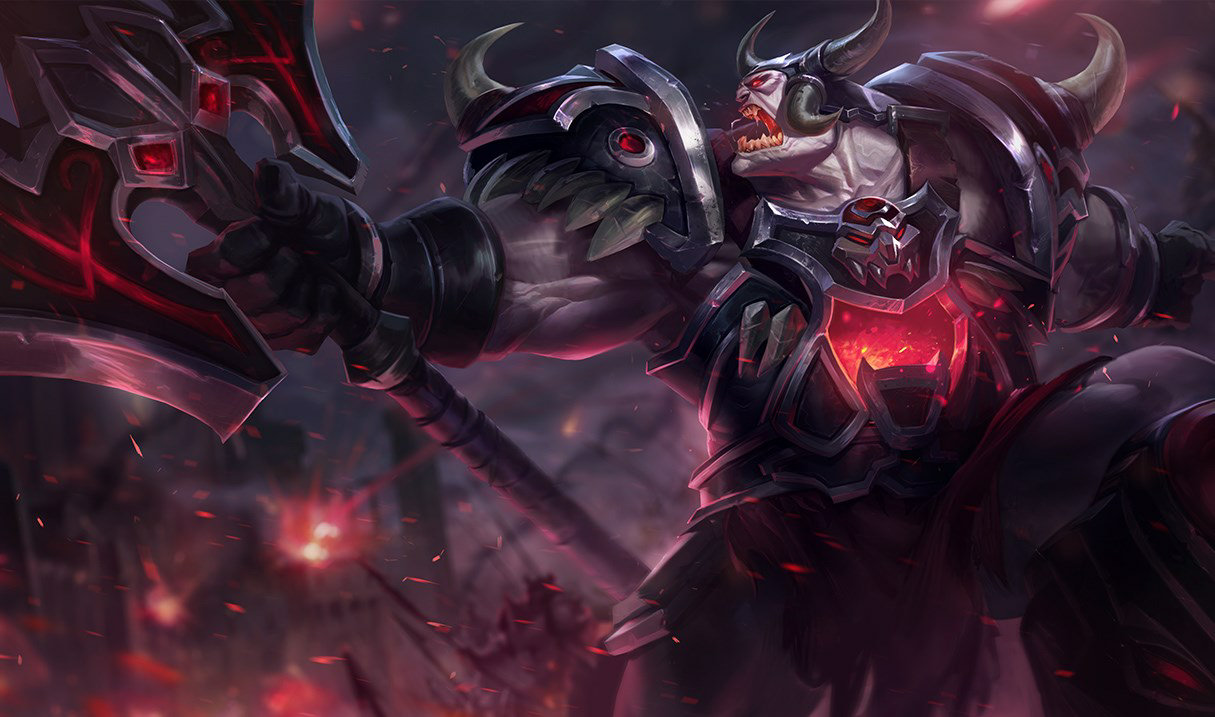 Warmonger Sion splash art