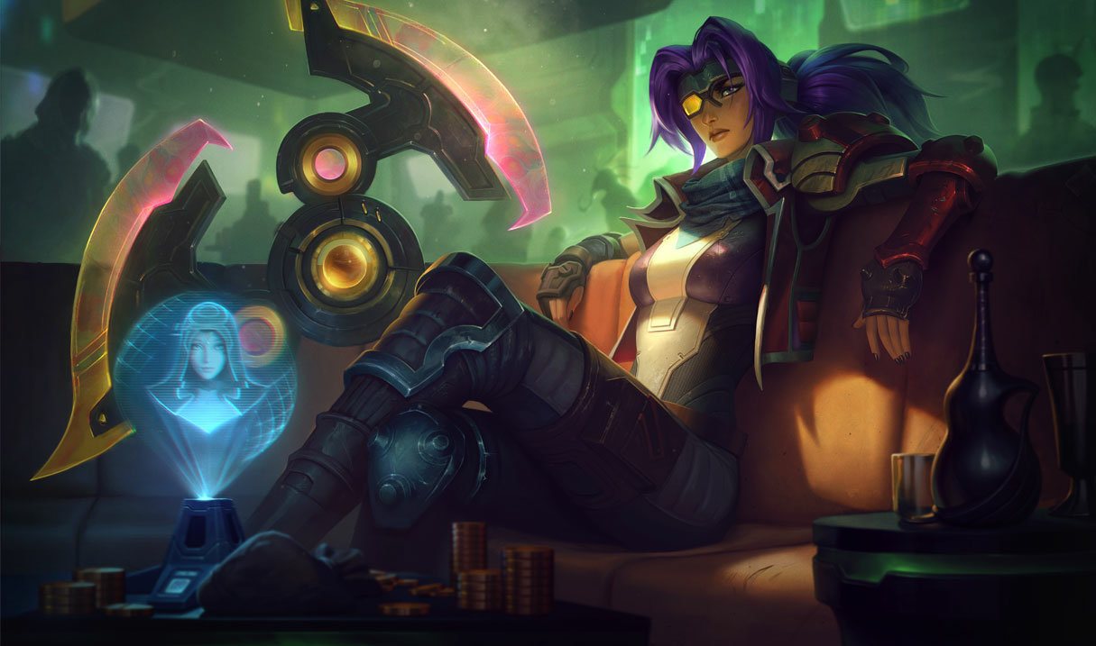 Odyssey Sivir splash art