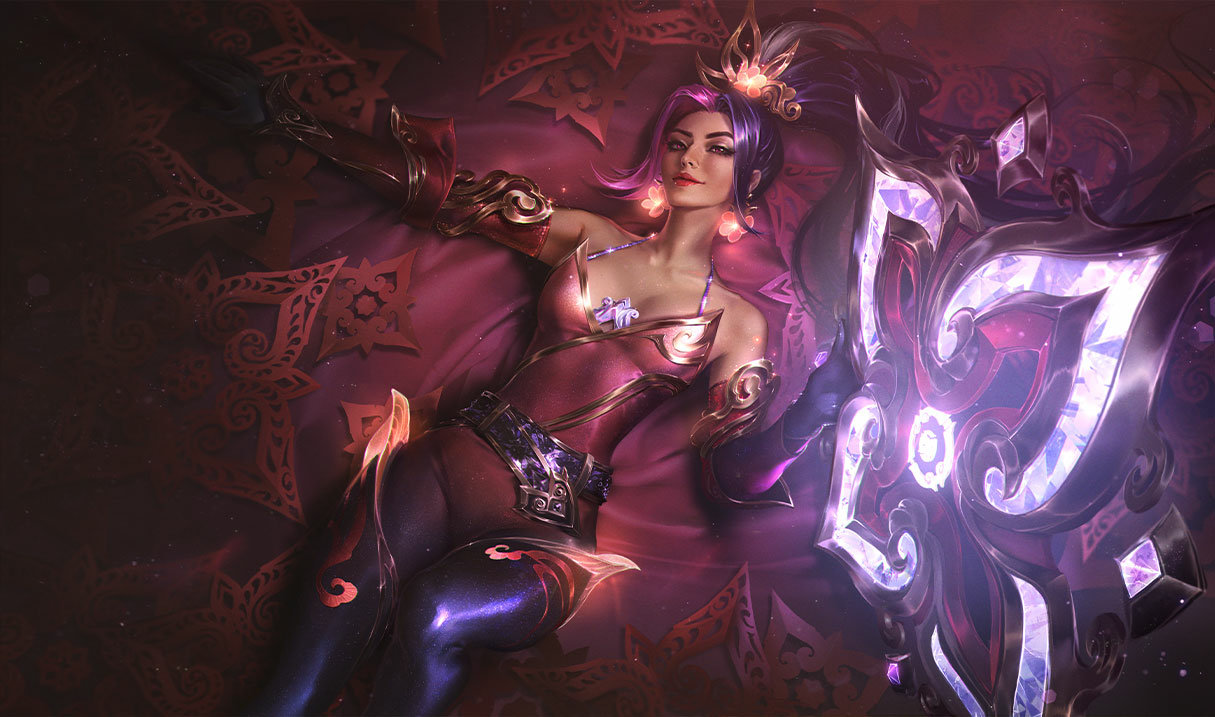 Prestige Mythmaker Sivir splash art