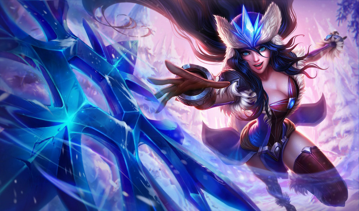 Snowstorm Sivir splash art