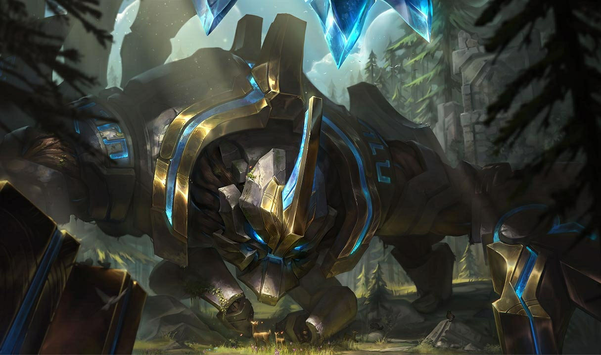 Earthrune Skarner splash art