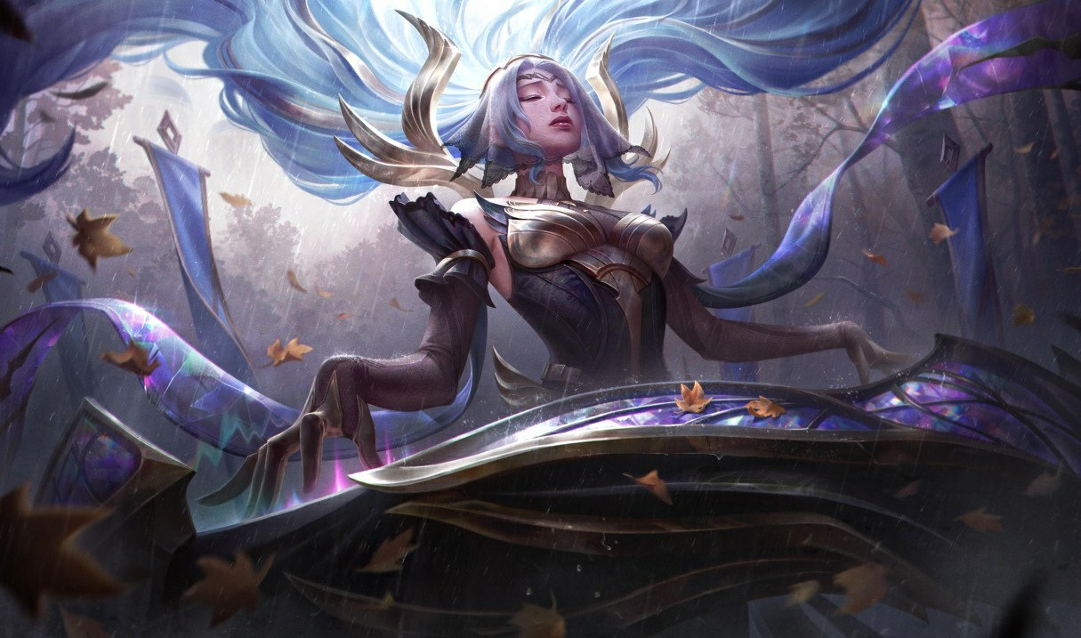 Prestige Requiem Sona splash art