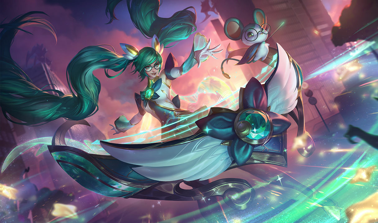 Star Guardian Sona splash art